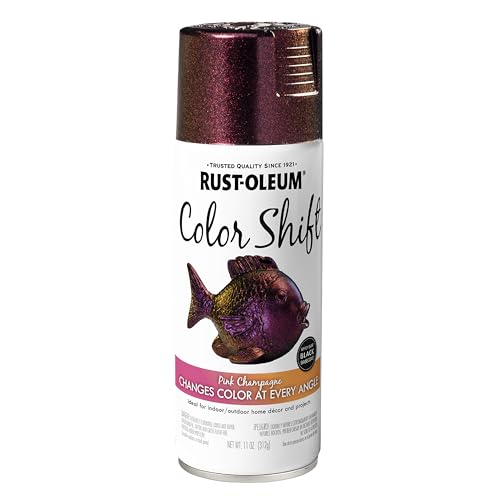 Rust-Oleum Color Shift Pink Champagne Spray Paint - color: Pink Champagne, size: 11 oz (Pack of 1)