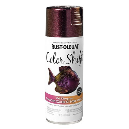 Rust-Oleum Color Shift Pink Champagne Spray Paint - color: Pink Champagne, size: 11 oz (Pack of 1)