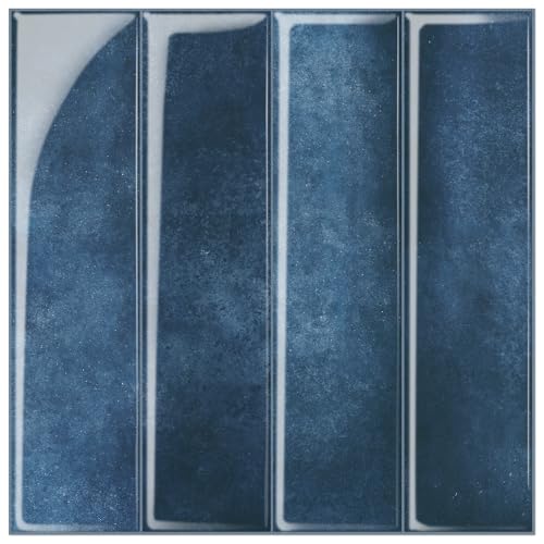MORCART 2026 New Peel and Stick Backsplash, 10PCS 11.8"x11.8",Deep Sea Blue - color: Deep Sea Blue