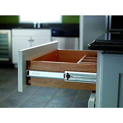 Everbilt 20 in. Soft-Close Ball Bearing Full Extension Drawer Slide (1-Pair)