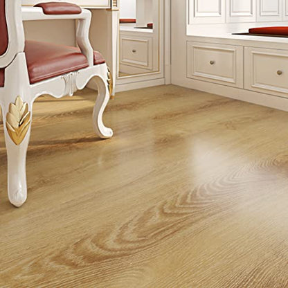 Livelynine Oak Wood Contact Paper Peel and Stick Thick Wood Contact Paper for Countertops Desk Kitchen Cabinet Wallpaper Peel and Stick Countertops Waterproof Vinyl Wrap Wood Laminate Roll 15.8x78.8 - color: Light Oak, size: 15.8" x 78.8"