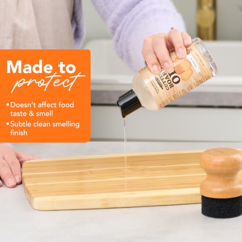 CLARK'S Food Grade Mineral Oil 12 oz, Butcher Block Conditioner - Unscented - style: Unscented - 12 Oz