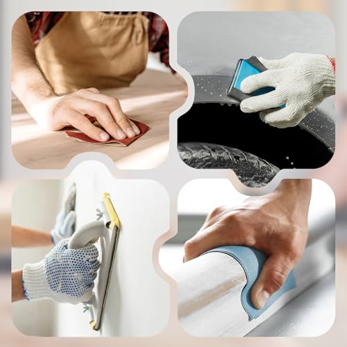 20PCS Sand Paper 150 Grit Sandpaper Sheets, 9 x 3.6 Inch Wet Dry Sandpaper Sheets, Sand Paper for Metal, Wood Furniture, Automotive and Crafts - color: F-150 Grit 20pcs