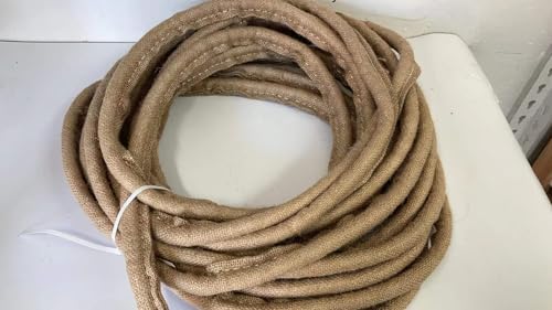 Upholstery Burlap Covered Frame Edge - Sold by 15 Feet Per Order (1/2" Diameter) - size: 1/2" Diameter