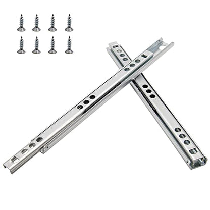 8.4 Inch Drawer Slides, 0.7" Wide, Pack of 2 - color: Style 1, size: 8.4" - 2PCS