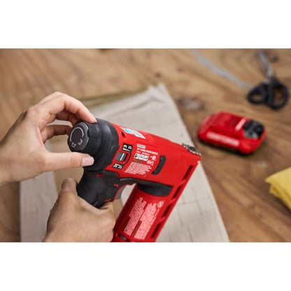 CRAFTSMAN V20 Staple Gun, 3/8 in. Wide Crown Stapler, Cordless Staple Gun Battery Powered, Tool Only (CMCN410B)