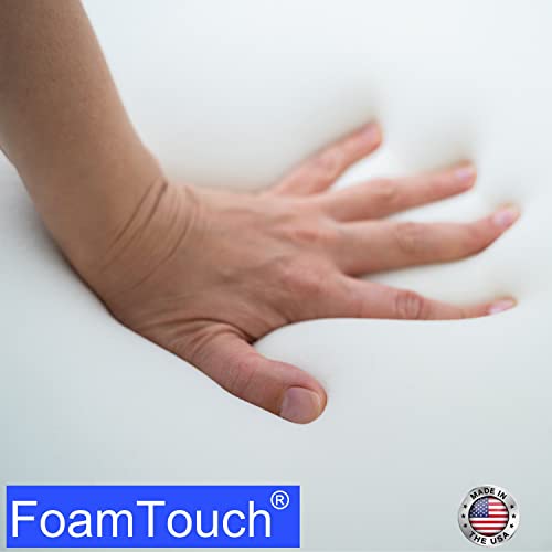 5" x 24" x 84" Upholstery Foam Cushion High Density Standard (Seat Replacement, Upholstery Sheet, Foam Padding) - size: 5" x 24" x 84"