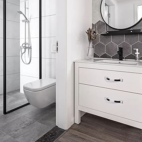 10 Pack 3 inch Cabinet Pulls Polished Chrome Cabinet Handles Drawer Pulls for Kitchen Cabinet Cupboard - color: Polished Chrome, size: 3 inch（76mm）, style: 10 Pack