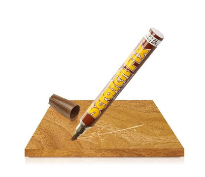 Miller SF1201 Wood Stain Scratch Fix Pen / Wood Repair Marker - Light Brown Wood - color: Light Brown Wood