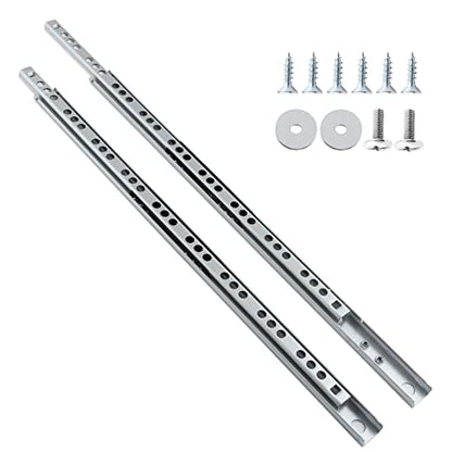 12 Inch Drawer Slides, 0.7" Wide, Pack of 12 - color: Style 2, size: 12" - 12PCS
