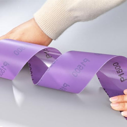 1500 Grit Purple Film Ceramic PSA Longboard Sandpaper 20 Yard Roll - size: 1500 Grit