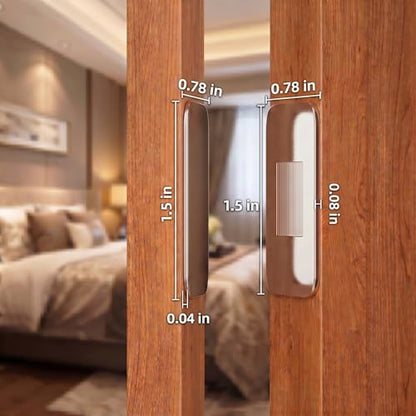 12Pcs No Drill Magnetic Cabinet Catch Ultra Thin Drawer Cupboard Latch