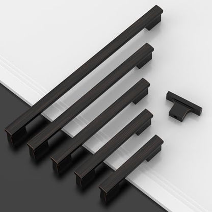 Oil Rubbed Bronze Cabinet Knobs Round Drawer Pulls 12 Pack - color: Oil Rubbed Bronze, size: 2 Inch Diameter