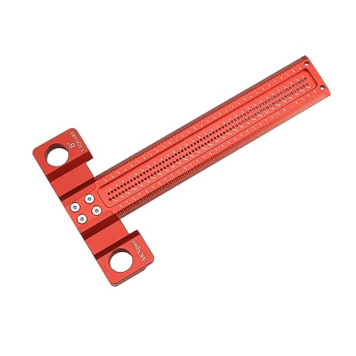 Precision Woodworking T Square 8inch, Reference Square for Layout & Setup - style: 8 inch
