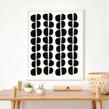 4 Pcs 14" Large Reusable Abstract Bohemian Geometric Wall Stencils