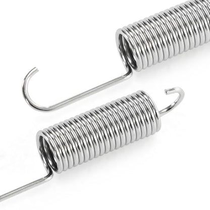 3-1/2 inch Total Length Recliner Sofa Chair Tension Springs | 4 PCS - size: 3-1/2 Inch