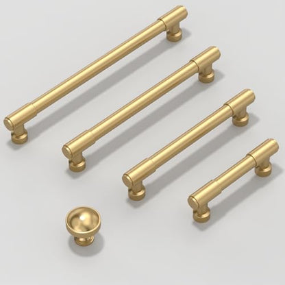 10 Pack Champagne Bronze Cabinet Pulls 3.75 Inch(96mm) Kitchen Cabinet Handles Cabinet Hardware for Drawer Pulls - color: Champagne Bronze, size: 3.75" Hole Center