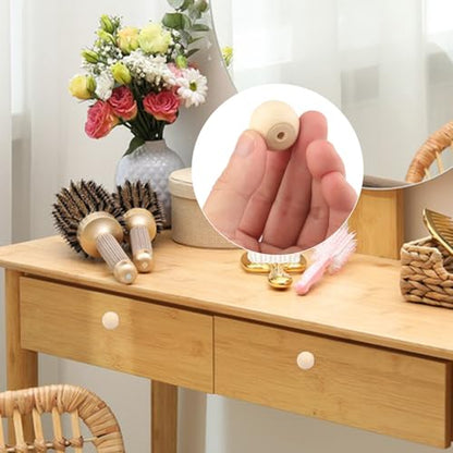 300 PCS 1 Inch Unfinished Wood Ball Knobs, 1 inch Wooden knobs for Crafts, Kitchen Cabinet, Furniture DIY, and Drawer Pulls - size: 300 PCS 1 Inch
