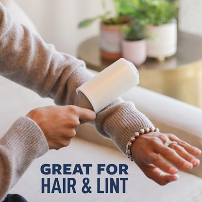 Scotch-Brite Everyday Clean Lint Roller, Lint Remover for Pet Hair, Dark Clothes, Furniture, and Dusty Surfaces, Picks Up Fur & Fluff in Your Home, Car, & Office, 10 Pack, 950 Adhesive Sheets Total - size: 10 Rollers (950 Sheets)