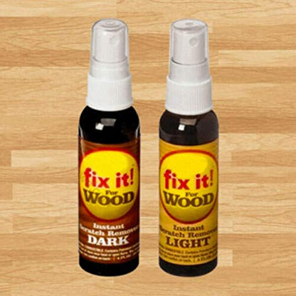 2 pcs Instant Fix Wood Scratch Remover Set Fast Acting Wood Scratch Repair