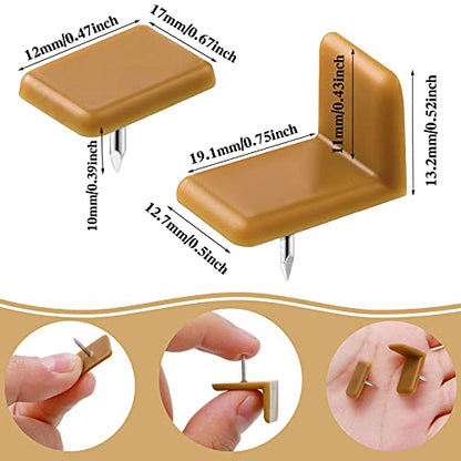 Maitys 30 Pieces Plastic Drawer Glides and Slides