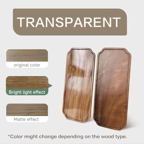 16 Oz Wood Stain and Sealer in One, Transparent, with Tools - color: Transparent, size: 16 FL.OZ