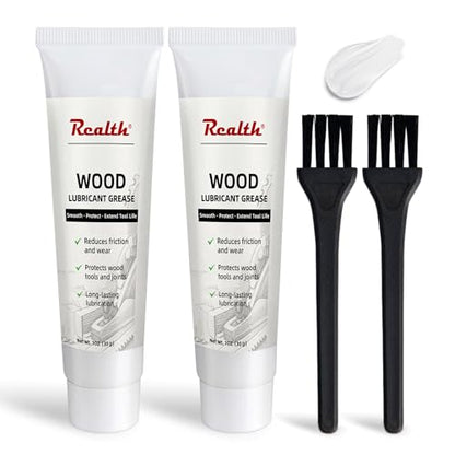 Wood Lubricant for Drawers & Hinges 1 oz 2 Pack Smooth Quiet Operation - size: 1 oz (2 Pack)