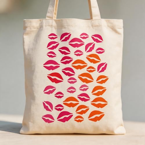 TIAMECH A4 Reusable Romantic Lips Stencil for Painting - color: Romantic Lips
