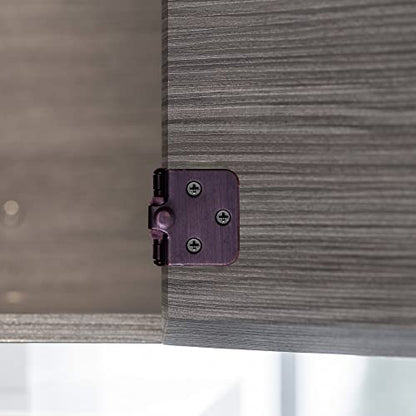 Design House Cabinet Overlay Hinge, Oil Rubbed Bronze - color: Oil Rubbed Bronze