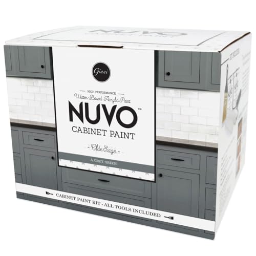 Giani Nuvo Cabinet Paint Kit, Olde Sage - color: Olde Sage, style: Full Sized Kit