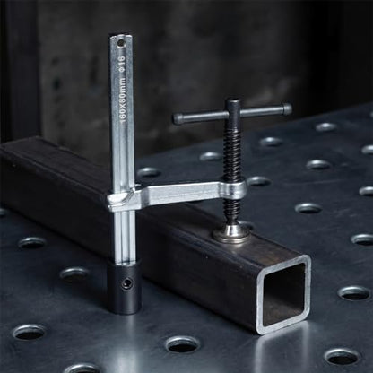 4 Pack Welding Table Clamp with T-handle, Max Opening 6-1/2 Inch