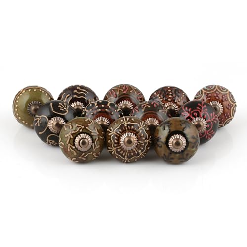 Drawer Knobs - Pack of 12 - color: Multicolor