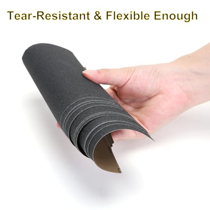 MAXMAN 1/4 Sheet Sandpaper, 4.5" x5.5" 3000 Grit Silicone Carbide, for Wood - style: 3000 grit