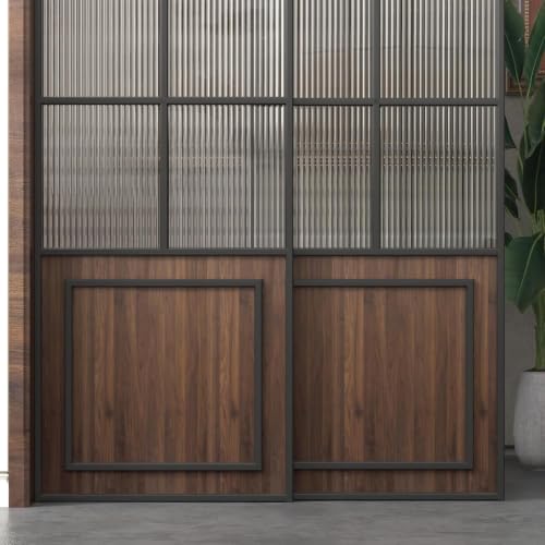 BOMENG Walnut Contact Paper Vinyl Wrap Wood Grain Peel and Stick Wallpaper - color: Dark Brown, size: 31.5" x 79"