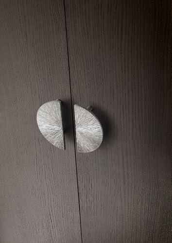 Goo-Ki 2.5''(64 mm) Hole Centers Luxurious & Sturdy Zinc Alloy Cabinet Handls,Satin Nickel Cabinet Pulls for Kitchen,Drawer,Cupboard & Wardrobe,6 Pack - color: Satin Nickel, size: 2.5'' Hole Centers