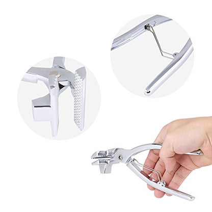 Canvases Pliers, Chrome Canvas Pliers Spring Return Handle Canvas Stretching Plier Handle Stretcher Bars Artist Franing Tool