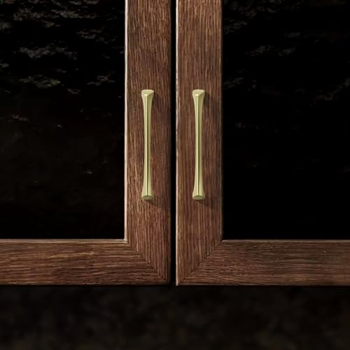 AVICCI 5 Pack Cabinet pulls-7.5"/192mm Brushed Gold Modern Drawer Handles for Kitchen Cabinet Handles Batheroom Drawer Dresser Furniture Handware - color: Brushed Gold, size: 7.5"(192mm)Hole Center-5Pcs
