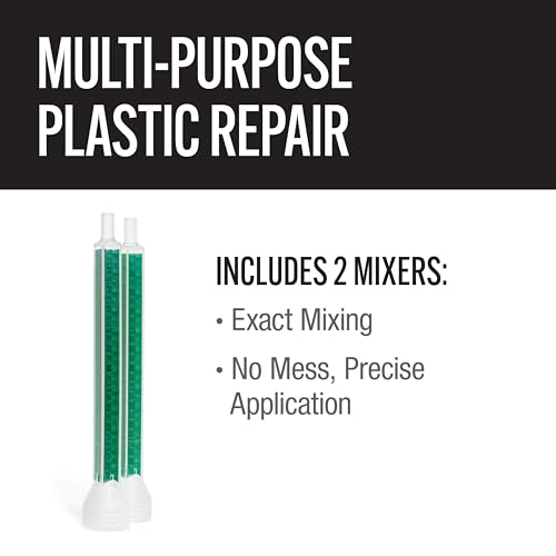J-B Weld Multi-Purpose Plastic Repair - 200ml - 2 Mixers Included