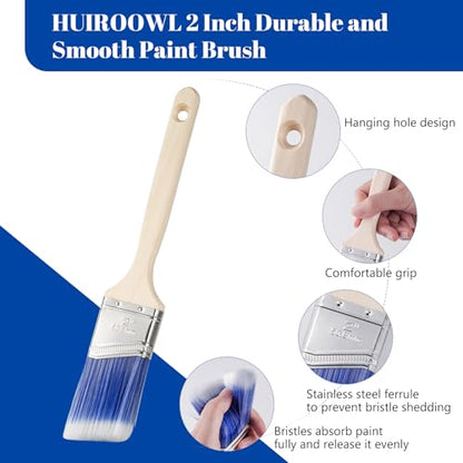 18 Inch Microfiber Paint Roller Kits with Paint Brush, 5 Pack - size: 18 Inch Paint Roller Kit, 5 Pack