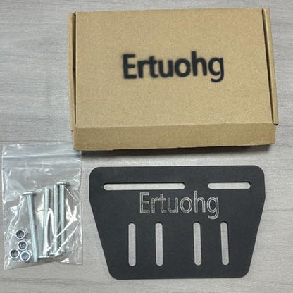 Ertuohg 2Pcs Bed Frame Adapter for Headboard Extra, Bed Frame Adapter/Connector Plate, Bed Modification Plate, Headboard Attachment Kit for Queen, King and Full Size Beds