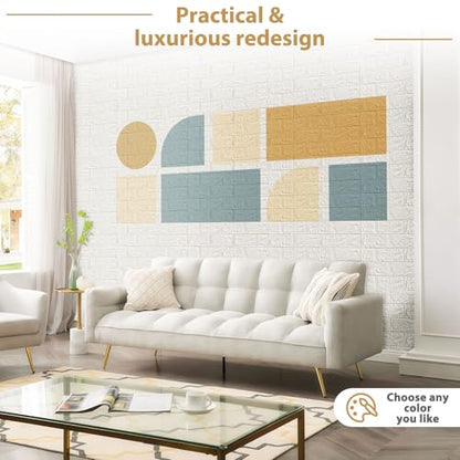 JOLOV 3D Wall Panels Peel and Stick, Waterproof PE Foam (30)