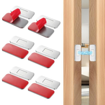 6 Pack Cabinet Magnetic Catch, Ultra Thin Door Catch