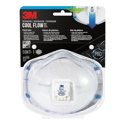 3M Paint Odor Valved Respirator (8577PA1-B-PS)