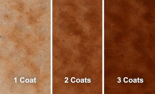 Cement Stain Concentrate - Cedar Brown (8 Ounce) - color: Cedar Brown, size: 8 ounce