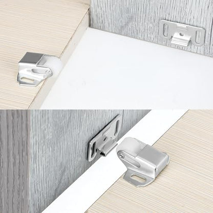 LEIFIDE 20 Pack Mailbox Replacement Roller Catch Latch with Screws Hardware Roller Wheel Spring Door Catch Latch for Cabinet Doors Rv Camper Kitchen Closet Doors