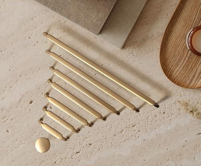 Goo-Ki 6 Pack 3 in (76mm) Hole Center Cabinet Pulls Champagne Bronze Zinc Alloy Kitchen Drawer Pulls Drawer Handles 3.45 Inch Length 2202-UBR-76 - color: Champagne Bronze, size: 3 Inch Hole Centers