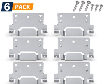 116791 Mounting Plate Replacement for IKEA Bed Frame Brackets (6 Pack)