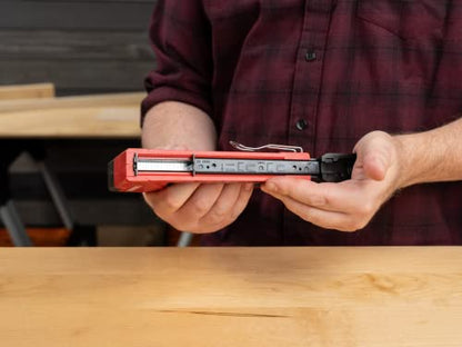 Arrow T501 5-in-1 Manual Staple and Nail Gun, Wire Stapler, and Brad Nailer for Wood, Upholstery, Construction, Insulation, Crafts, Fencing, and Cable, Black/Red - size: (Pack of 1)