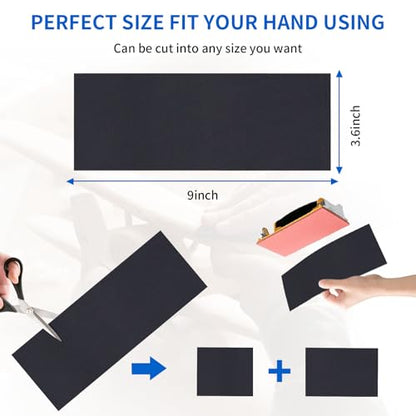 Sandpaper 800 Grit 25 Sheets, Wet Dry Sand Paper 9 x 3.6 Inch - style: 800 Grits