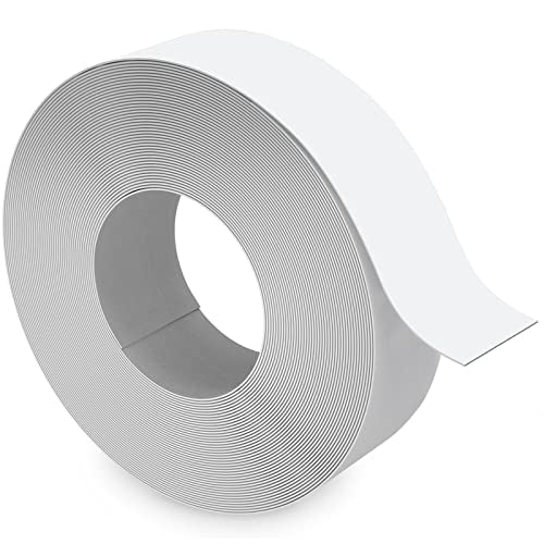 Melamine Edge Banding, 1 1/2 inch x 10ft roll of Veneer White Edge Banding Pre-glued, Real Wood Tape Banding for Cabinet Repair Furniture Restoration - color: White, size: 1 1/2"x 10ft
